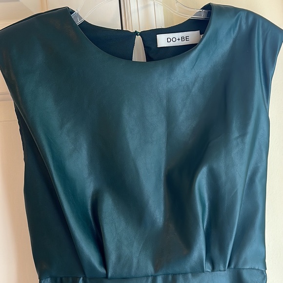 Do+Be Vegan Leather Dress - Size S - Picture 4 of 7